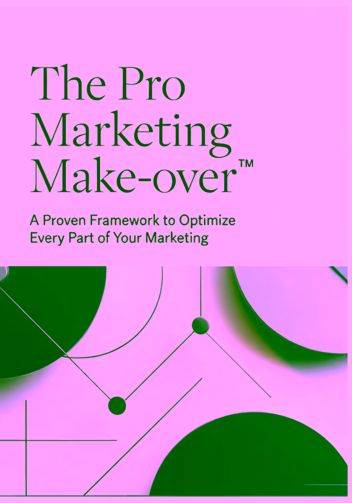 The Pro Marketing Make-over cover