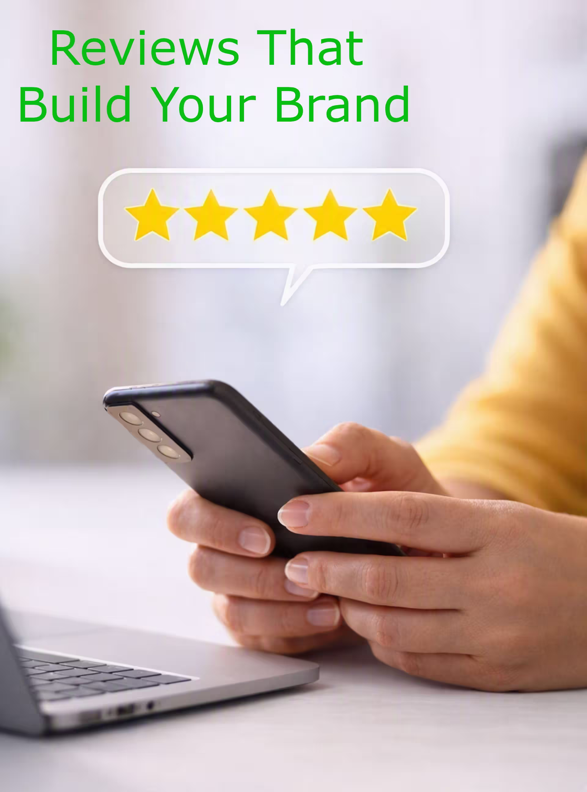 Reviews that build your brand